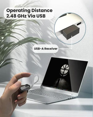 خاتم التصفح الذكي بدون لمس لتيك توك | Hands Free Scrolling Ring for TikTok, Finger Ring Mouse for iPhone/Android/PC/Tablet